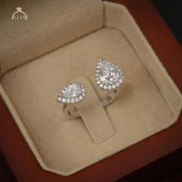 خاتم دمعة ناعم AR-151 | فضة عيار 925