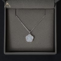 تعليقة ناعمة صدف وردة | فضة عيار 925