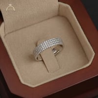 دبلة نسائية انيقة | فضة عيار 925