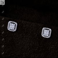 حلق باجيت حجم صغير ER-012 | فضة عيار 925