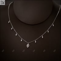 عقد شوكر ماركيز ناعم | فضة عيار 925