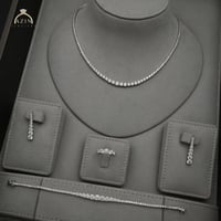 طقم تينيس ناعم 4 قطع ST-165 | فضة عيار 925