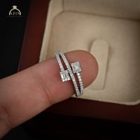 خاتم باجيت ناعم AR061 | فضة عيار 925