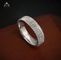 دبلة نسائية انيقة | فضة عيار 925