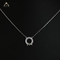 عقد باجيت ناعم حجم صغير | فضة عيار 925