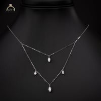 عقد شوكر ماركيز ناعم | فضة عيار 925