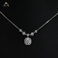 عقد مميز فصوص زركون | فضة عيار 925