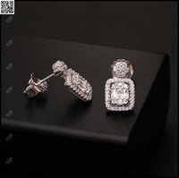 حلق فلاور ناعم | فضة عيار 925