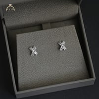 حلق ناعم حجم صغير | فضة عيار 925