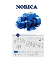 مضخة مياه ايطالي أصلي نوريكا 1/2 حصان