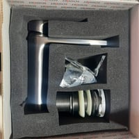 خلاط مغسلة الماني لون رمادي شميت ضمان 10 سنوات مود...