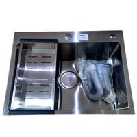 مجلي مطبخ ستيل 304 سماكة 5 مل بتقنية النانو سيرامي...