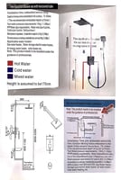 طقم دش كامل 2 خط الماني لون ذهبي ضمان 10 سنوات مود...