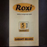 خلاط مغسلة صناعة تركية روكسي ضمان 5 سنوات