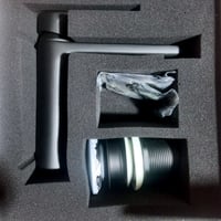 خلاط مغسلة الماني لون اسود شميت ضمان 10 سنوات مودي...