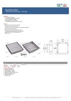 اكوا بلاست صفاية بلاط شبك مقاس 15×15 صناعة إيطالية...