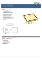 اكوا بلاست صفاية بلاط مقاس 15×15 صناعة إيطالية ستي...