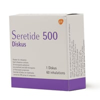 سيريتايد 500 لأعراض الربو - 1 قرص