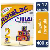 رونالاك حليب أطفال رقم (2) من 6 إلى 12 شهرًا 400 ج...