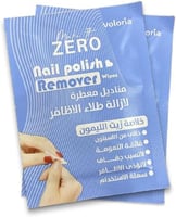 مناديل إزالة طلاء الأظافر الفردية