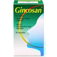 جينكوسان 30 كبسولة - كبسولات لتعزيز الذاكرة والترك...