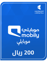 شحن موبايلي 200 ريال