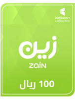 شحن زين 100 ريال