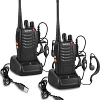 طقم جهاز لاسلكي Baofeng-888S بتردد UHF