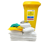 طقم انسكاب الزيت سلة 30 جالون