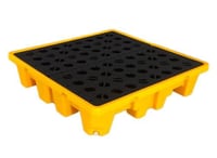 منصة بلاستيكية لاحتواء الانسكاب - 4 براميل 35 كجم...