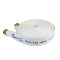 خرطوم إطفاء ابيض من SLfire® ببطانة EPDM مقاس 2.5 ب...