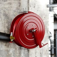 بكرة ​​خرطوم إطفاء حريق قطر 1 بوصة، طول 30 متر - ا...