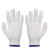 قفازات قطن من فولتا 40 جرام / درزن