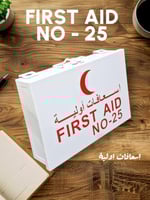 مجموعة الاسعافات اولية رقم 25 ، صندوق إسعافات أولي...