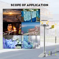 محطة غسل العيون، غسل طوارئ للعين مع وعاء غسل عيون...