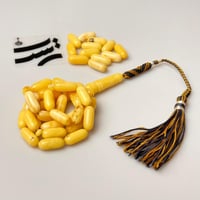 مسباح كهرمان حر طبيعي كلنقرادي قص برميلي