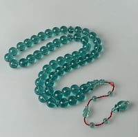 سبحة اكوامارين صب جديد فاخرة تمليكة