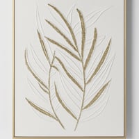 لوحة فنية أوراق بارزة بإطار أنيق – مقاس 120×82