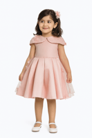 فساتين بناتية راقية بتفاصيل مطرزة وزينة أنثوية – ل...