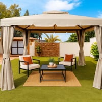 خيمة خارجية 3×3 بتصميم فاخر ومظلة أنيقة