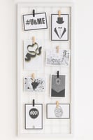 لوحة عرض صور بإطار عصري بقياس 83×34 سم