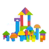 لعبة مكعّبات الفوم الملوّنة – 52 قطعة