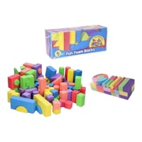 لعبة مكعّبات الفوم الملوّنة – 52 قطعة
