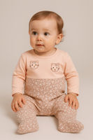 سالوبيت قطني ناعم برسمة وجه قطة – تصميم لطيف ومريح...