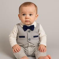 سالوبيت رسمي للمناسبات بتصميم بدلة أنيقة وربطة عنق