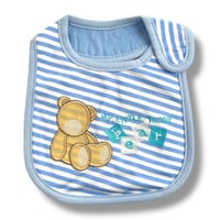 مريلة أطفال قطنية بتصميم دب تيدي - عملية ولطيفة