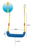 مرجوحة أطفال بلاستيكية بحبال قابلة للتعديل – تصميم...
