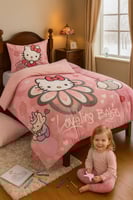 طقم لحاف أربع قطع – هيلو كيتي