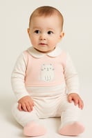 بربتوز مواليد ناعم بطبعة قطة لطيفة