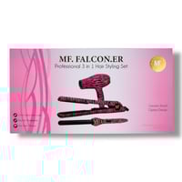 مجموعة أدوات تصفيف الشعر المطبوعة – تصميم عصري ممي...